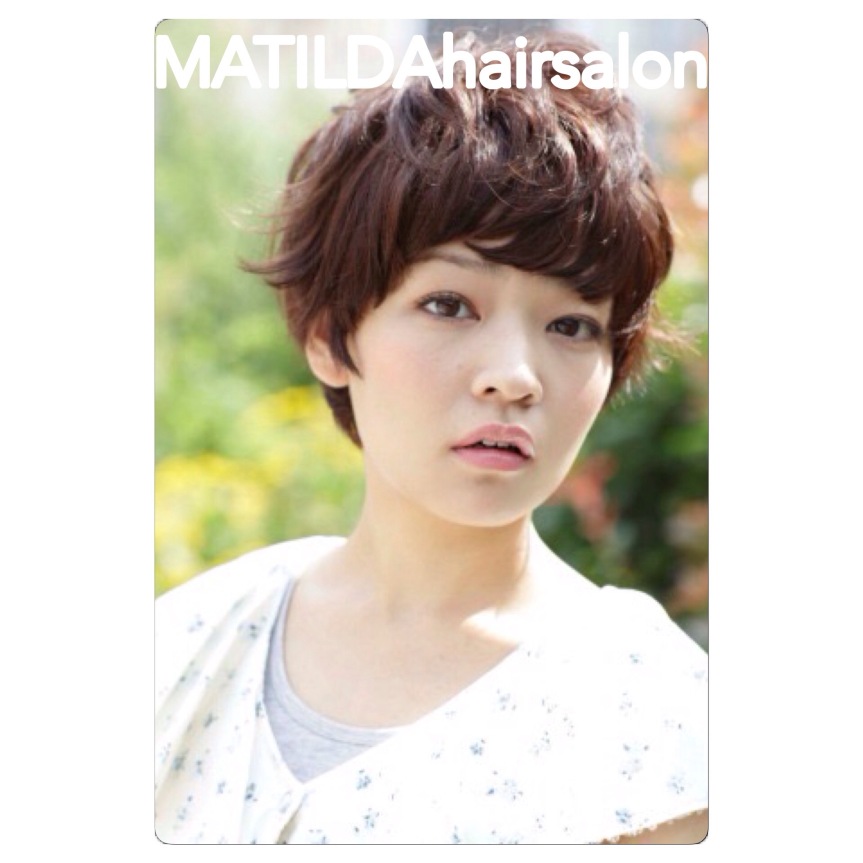 飯田橋美容室 2015年夏ヘアスタイル マッシュショート Matilda Hair Make Nail